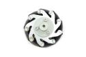Metal Mecanum Wheel 65mm with Motor Shaft Coupling, Left