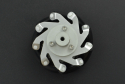 Metal Mecanum Wheel 65mm with Motor Shaft Coupling, Left
