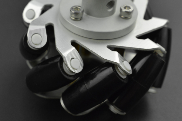 Metal Mecanum Wheel 65mm with Motor Shaft Coupling, Left