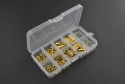 Metal Screw Nut and Mounting Kit - M2, 320 pcs, Hex Copper Columns