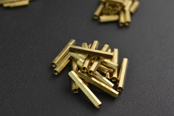 Metal Screw Nut and Mounting Kit - M2, 320 pcs, Hex Copper Columns