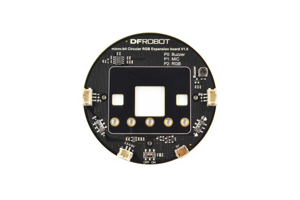 udvidelseskort med micro:bit-styring