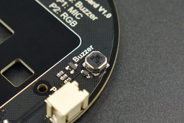 Circular RGB LED Expansion Board, 24 RGB LEDs, Microphone, Buzzer