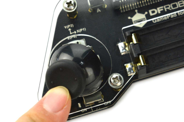 GamePad - micro:GamePad (V4.0) for micro:bit, 3-axis Joystick, 7 Keys