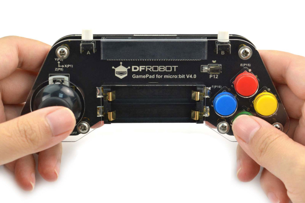 GamePad - micro:GamePad (V4.0) for micro:bit, 3-axis Joystick, 7 Keys