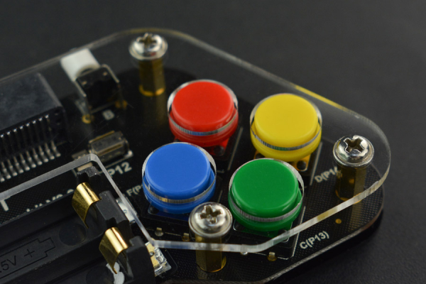 GamePad - micro:GamePad (V4.0) for micro:bit, 3-axis Joystick, 7 Keys
