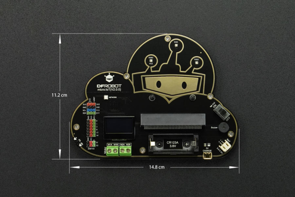 micro: IoT Expansion Board - Wi-Fi, OLED, Motor Drive, RGB
