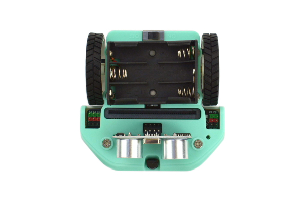 micro: Maqueen Lite with Skin Green, micro:bit Educational Programming Robot Platform