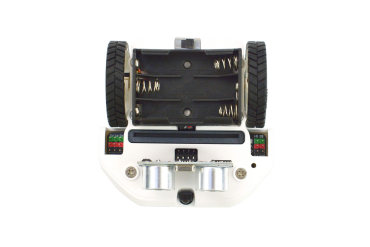 micro: Maqueen Lite with Skin White, micro:bit Educational Programming Robot Platform