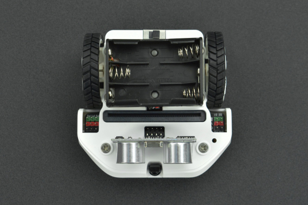 micro: Maqueen Lite with Skin White, micro:bit Educational Programming Robot Platform