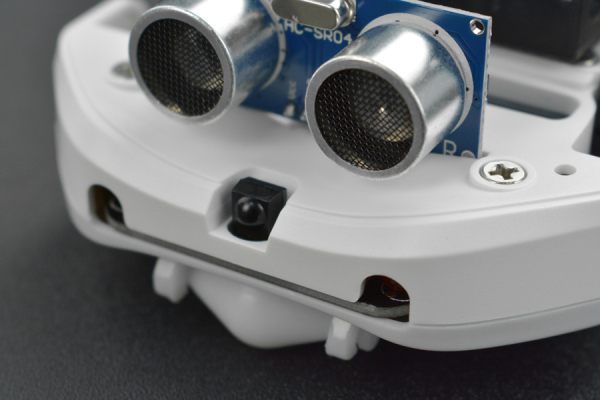 micro: Maqueen Lite with Skin White, micro:bit Educational Programming Robot Platform