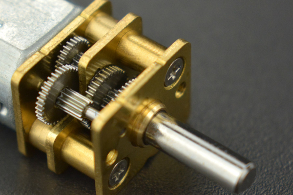 Micro Metal DC Geared Motor, 6V 50RPM 250g*cm, 1:298 Ratio, 50dB Noise