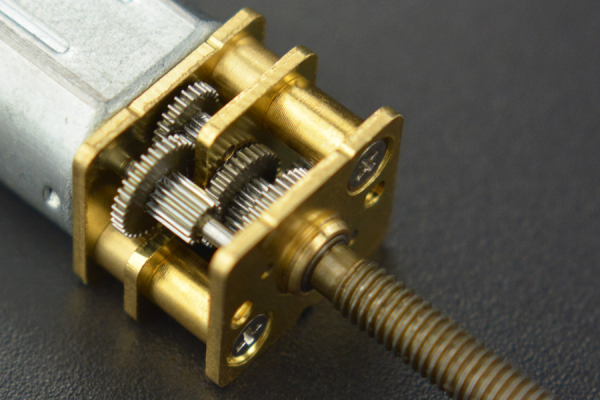 Micro Metal DC Geared Motor, 6V 98RPM, M3*20, with Lead Screw