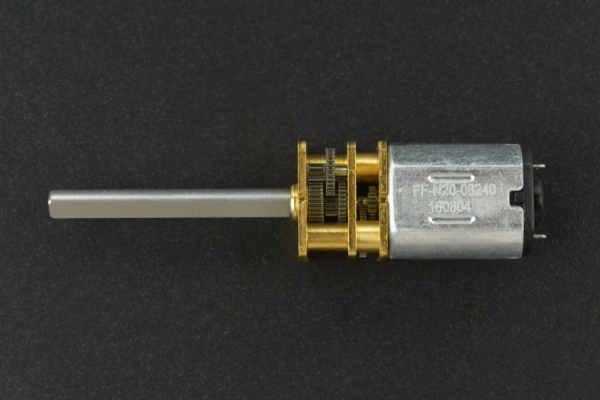 Micro Metal DC Geared Motor, 6V, 98RPM, M3*25, with Long Shaft