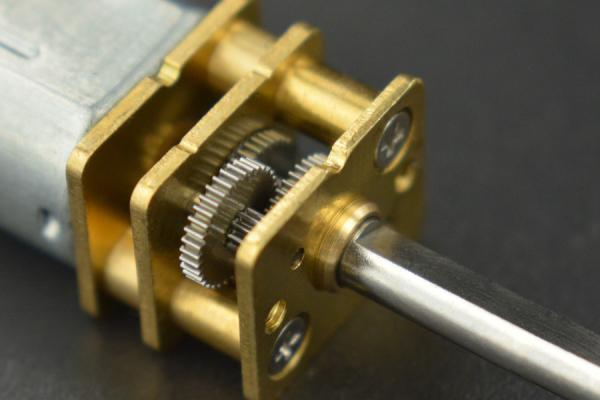 Micro Metal DC Geared Motor, 6V, 98RPM, M3*25, with Long Shaft