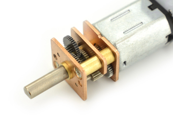 Micro Metal Geared Motor, Encoder, 380:1, 6V, 41RPM