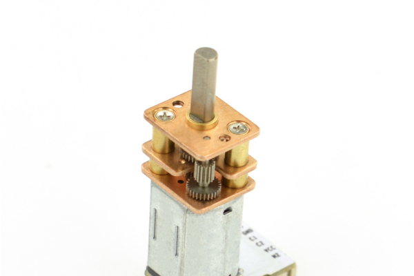 Micro Metal Geared Motor, Encoder, 380:1, 6V, 41RPM