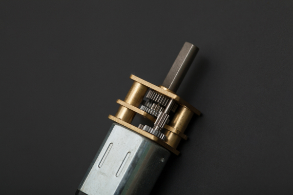 mikro-gearmotor med akselforbindelse