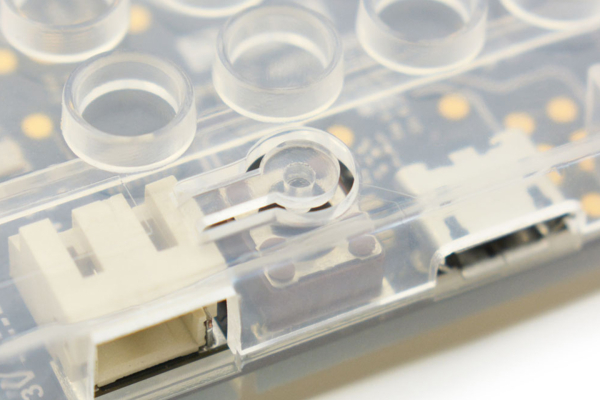 micro:bit Enclosure ABS, LEGO Compatible, Reserved Buttons