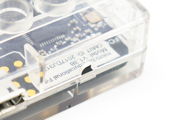 micro:bit Enclosure ABS, LEGO Compatible, Reserved Buttons