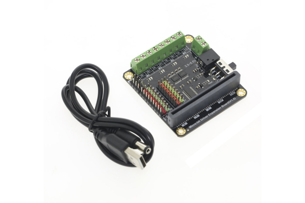Driver Expansion Board - micro:Driver for micro:bit, 4 Motor, 8 Servo
