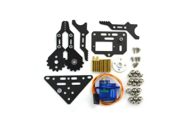 micro:Maqueen Mechanic - Beetle, Metal Gear Servo, Maqueen 4.0+ Support