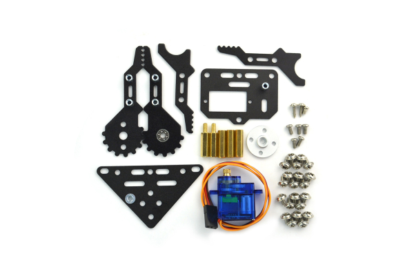 micro:Maqueen Mechanic - Beetle, Metal Gear Servo, Maqueen 4.0+ Support