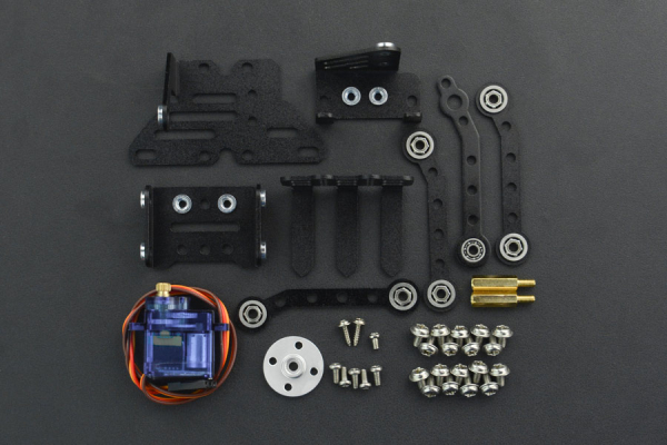 Maqueen Mechanic - Forklift, Metal Gear Servo, 0-180° Control