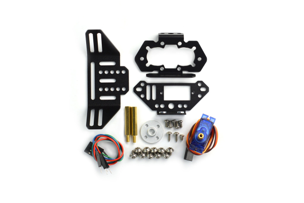 micro:Maqueen Mechanic - Push, Metal Gear Servo, 0-180° Control