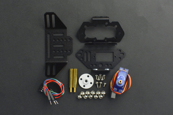 micro:Maqueen Mechanic - Push, Metal Gear Servo, 0-180° Control