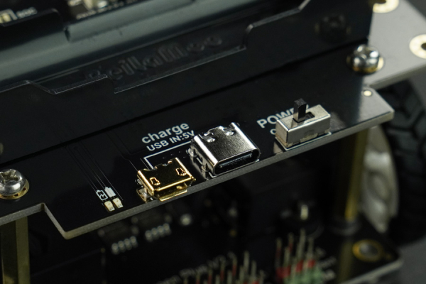 micro:Maqueen Plus V2, 18650 Battery, with HUSKYLENS