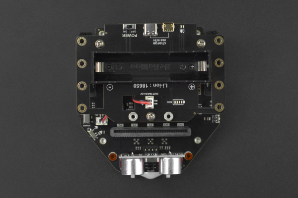 Maqueen Plus V2 18650 med Mechanic, micro:bit og Gamepad