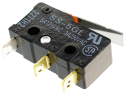 Microswitch, 5A/250V, Hinge Lever, -25C to 85C