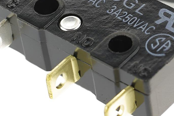 Microswitch, 5A/250V, Hinge Lever, -25C to 85C