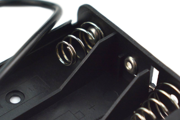 Battery Holder MicroUSB (3xAA) 3.6V/4.5V NiMH/NiCd/Alkaline