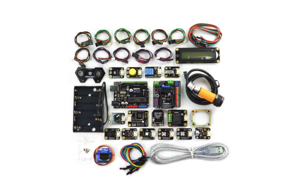 Arduino MindPlus Coding Kit, 18 Sensors, Arduino Uno R3, Mind+ IDE