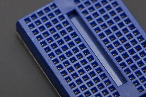 Mini Bread Board - Blue, 170 Tie Points, Self Adhesive