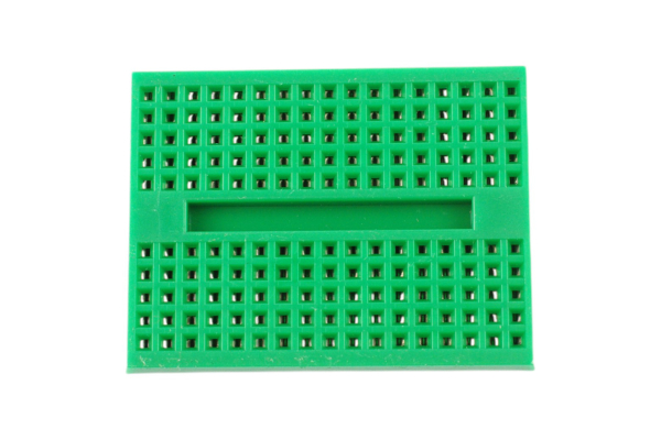 Mini Bread Board, Self Adhesive, 170 Tie Points - Green