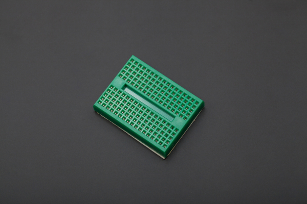 Mini Bread Board, Self Adhesive, 170 Tie Points - Green