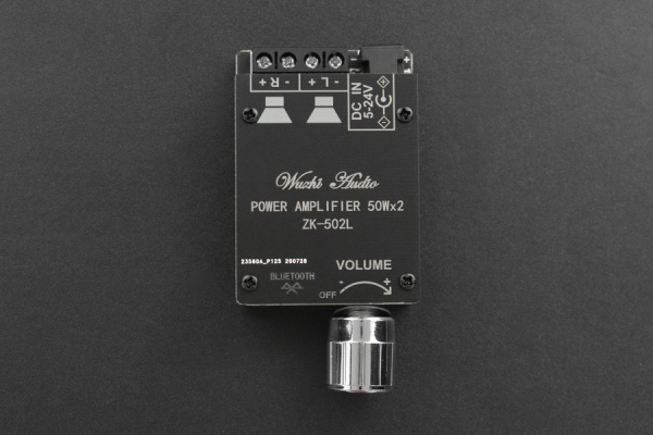 Mini Digital Bluetooth Amplifier, 50W*2, Bluetooth 5.0, 5-24V, Stereo