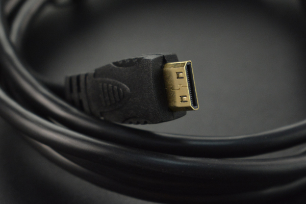 HDMI Cable, Mini HDMI to HDMI, 1.5m, Gold Plated