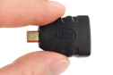 Mini HDMI to Micro HDMI Adapter, 4K, Gold-Plated, Raspberry Pi 4B