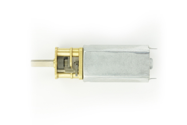 DC Geared Motor, Mini Metal, 6V 375RPM, 1:35 Ratio, D-shaft