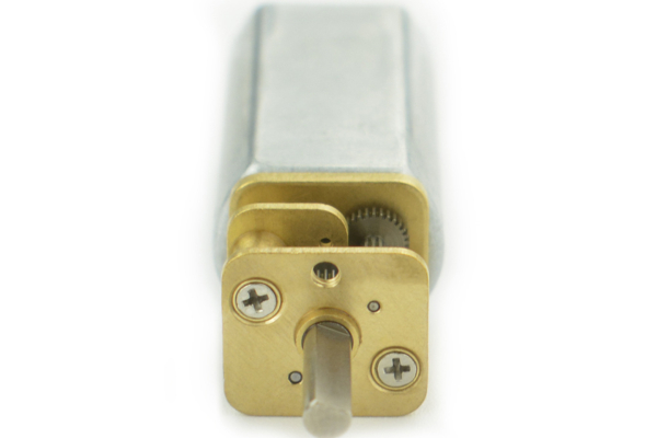 DC Geared Motor, Mini Metal, 6V 375RPM, 1:35 Ratio, D-shaft