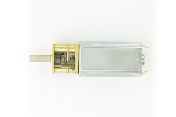 Mini Metal DC Geared Motor, 6V 570RPM, Metal Gears, D-shaft