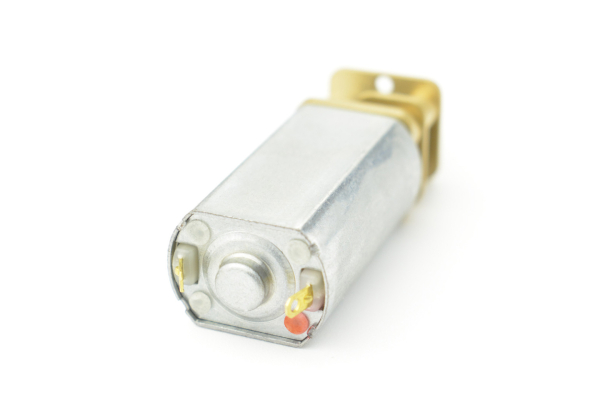 Mini Metal DC Geared Motor, 6V 570RPM, Metal Gears, D-shaft