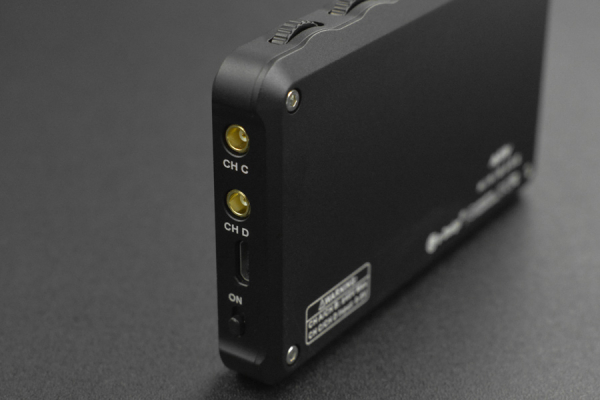 Oscilloscope Miniware 4-Channel, ARM Cortex M3, 100M Sa/s