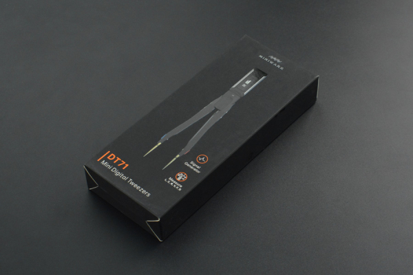 Mini Digital Tweezers DT71, OLED, Signal Generator, 10h Battery