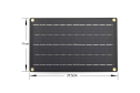 Monocrystalline Solar Panel 5V 1A, Lightweight, Portable, USB Output
