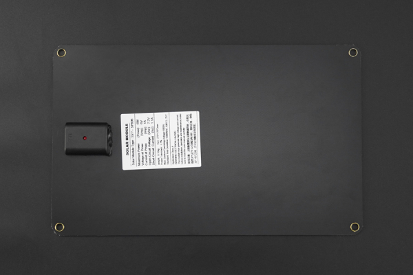 Monocrystalline Solar Panel 5V 1A, Lightweight, Portable, USB Output